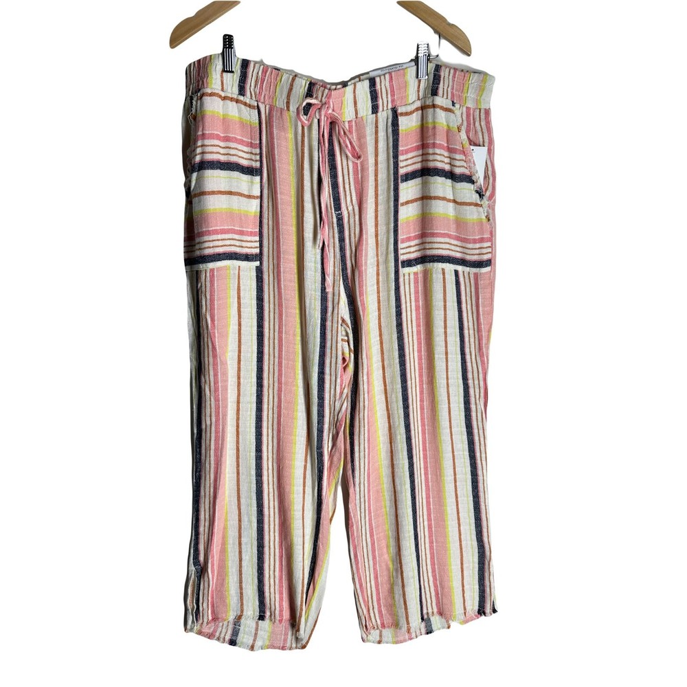 Westbound Multicolor Striped Wide Leg Pants